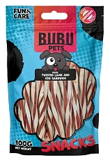 Bubu Pets Сэндвич с бараниной и треской, твистер