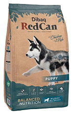 Dibaq Red Can Puppy (Курица, рыба)