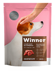 Мираторг Winner для собак мелких пород (Говядина)