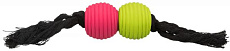 Trixie Игрушка для собак "Мячики на веревке", 32 см