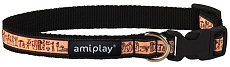 Ошейник регулируемый Amiplay NX XL (Египетские узоры)