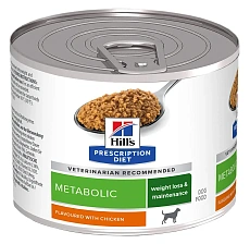 Hill's Prescription Diet Metabolic Влажный корм для собак (Курица)